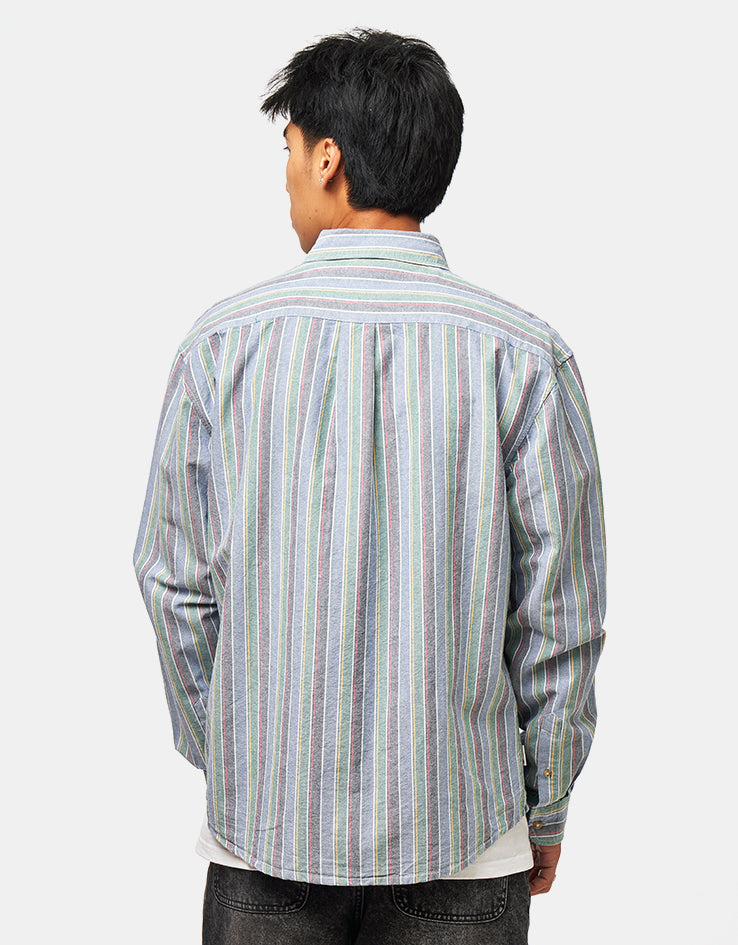 Element Oxford Stripe L/S Shirt - Multi