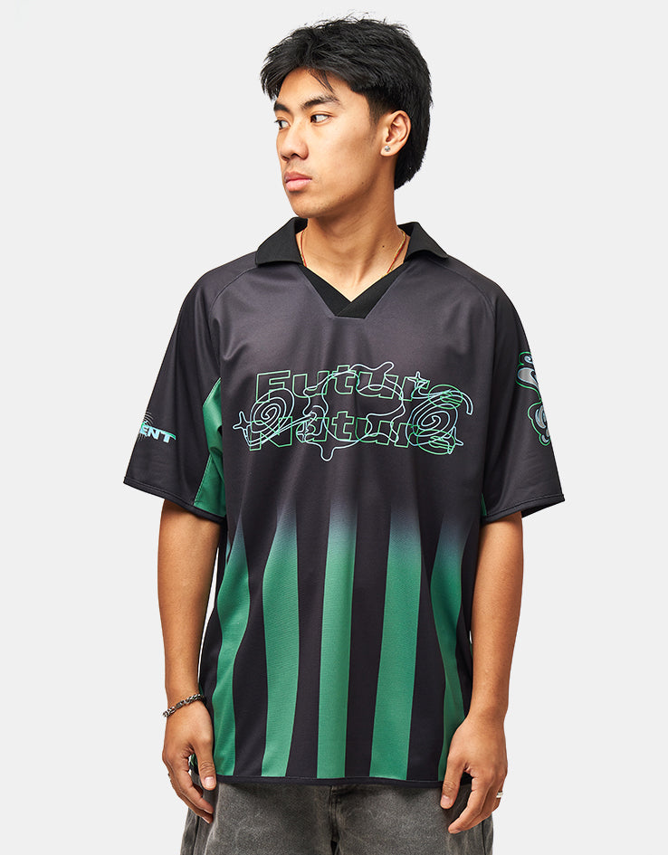 Element x Ellie Andrews S/S Soccer Jersey - Flint Black