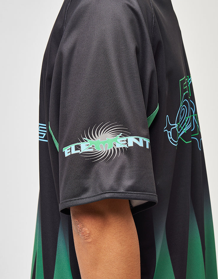 Element x Ellie Andrews S/S Soccer Jersey - Flint Black