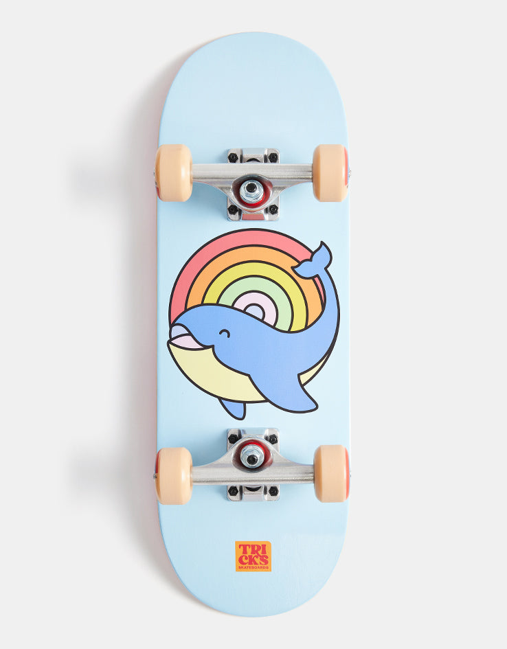 Tricks Whale Foam Top Mini Complete Skateboard - 7.87" x 24.21"