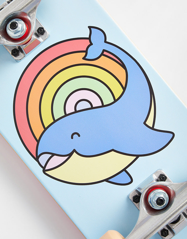 Tricks Whale Foam Top Mini Complete Skateboard - 7.87" x 24.21"