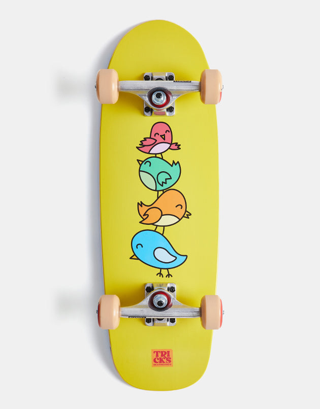 Tricks Birds Foam Top Mini Complete Skateboard - 8.25" x 25.75"