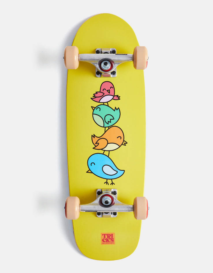Tricks Birds Foam Top Mini Complete Skateboard - 8.25" x 25.75"