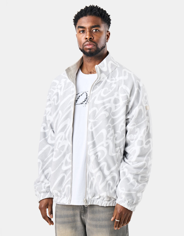 Dime MTL Reversible Chilling Fleece - Granite/Bone