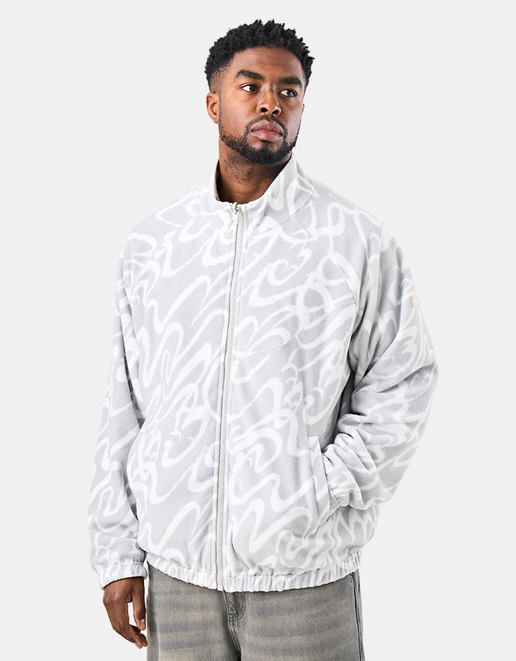 Dime MTL Reversible Chilling Fleece - Granite/Bone