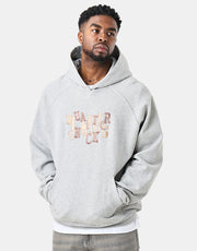 Dime MTL x Quartersnacks Jumble Heavyweight Pullover Hoodie - Heather Grey