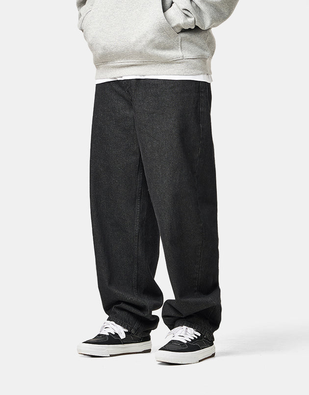 Dime MTL Baggy Denim Pant - Black Washed