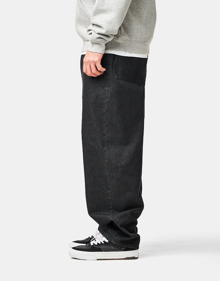 Dime MTL Baggy Denim Pant - Black Washed