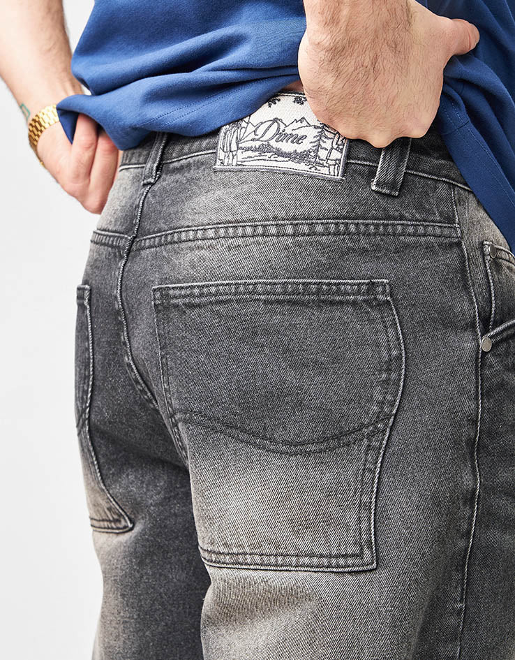 Dime MTL Relaxed Denim Pant - Sandblasted Black