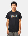 Baker Pots & Flowers T-Shirt - Black