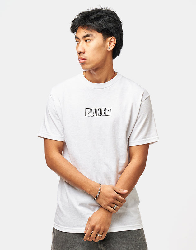 Baker Brand Logo T-Shirt - White