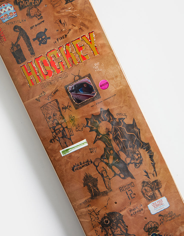 Hockey Todd Paper Cover S1 Skateboard Deck - 8.38"