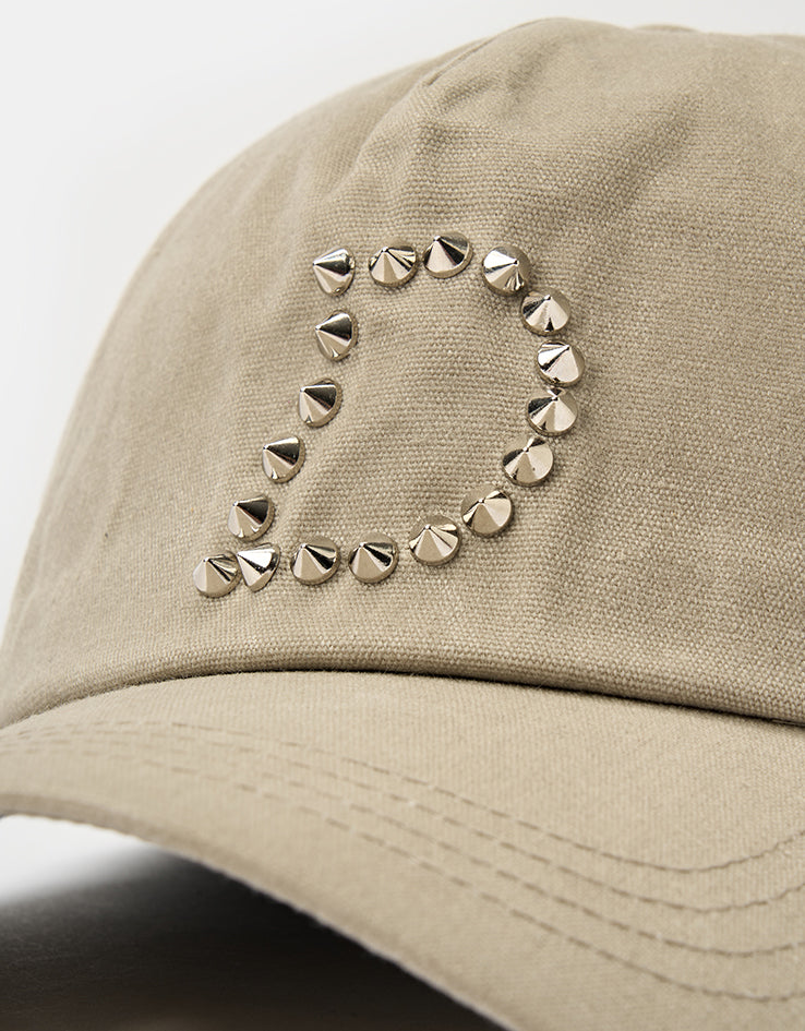 Dime MTL Waxed Worker Strapback Cap - Taupe