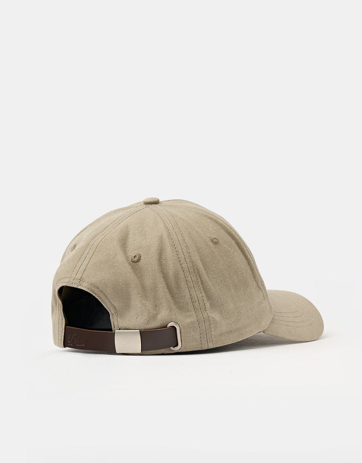 Dime MTL Waxed Worker Strapback Cap - Taupe