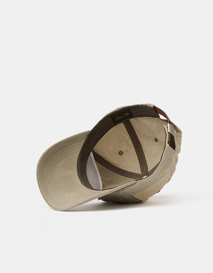 Dime MTL Waxed Worker Strapback Cap - Taupe