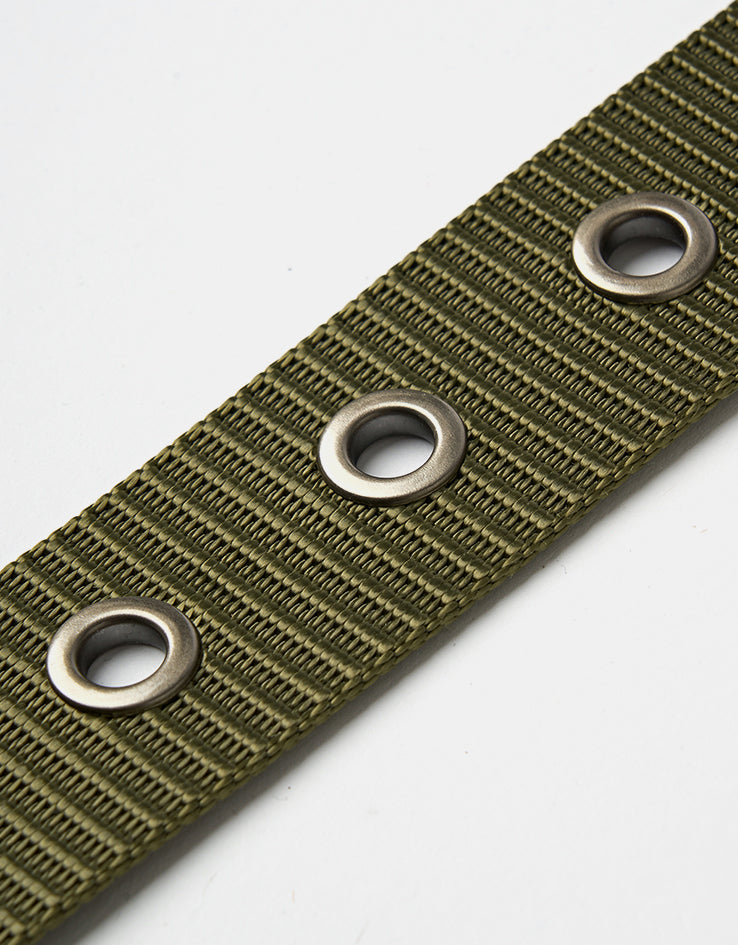 Dime MTL Studded Belt - Army Green