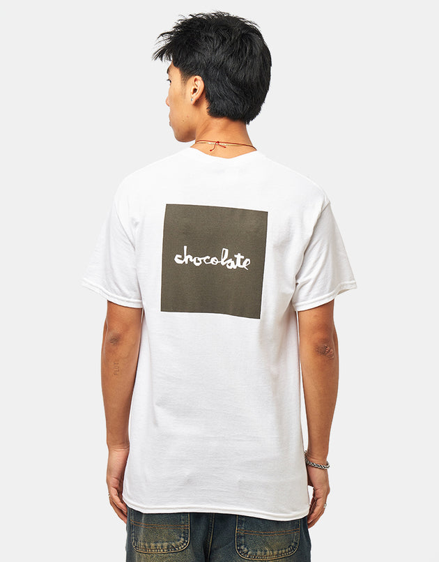 Chocolate OG Square T-Shirt - White