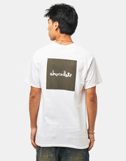Chocolate OG Square T-Shirt - White
