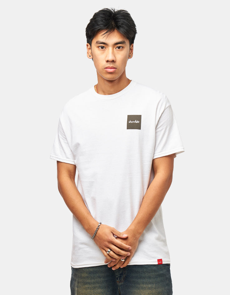 Chocolate OG Square T-Shirt - White