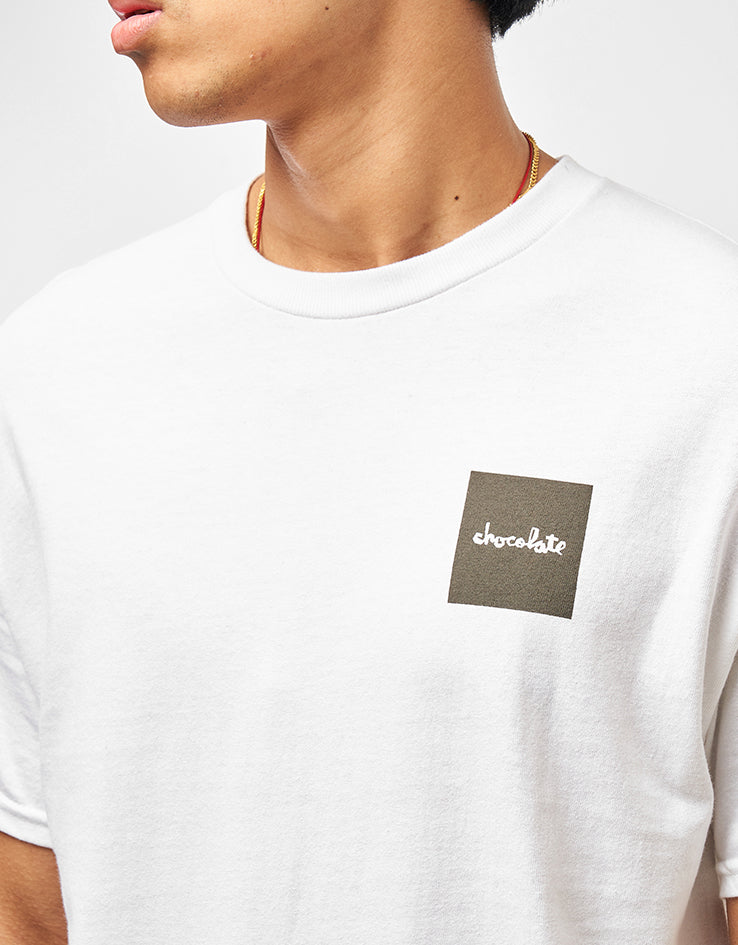 Chocolate OG Square T-Shirt - White
