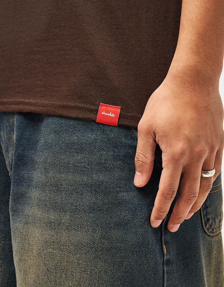 Chocolate OG Square T-Shirt - Brown