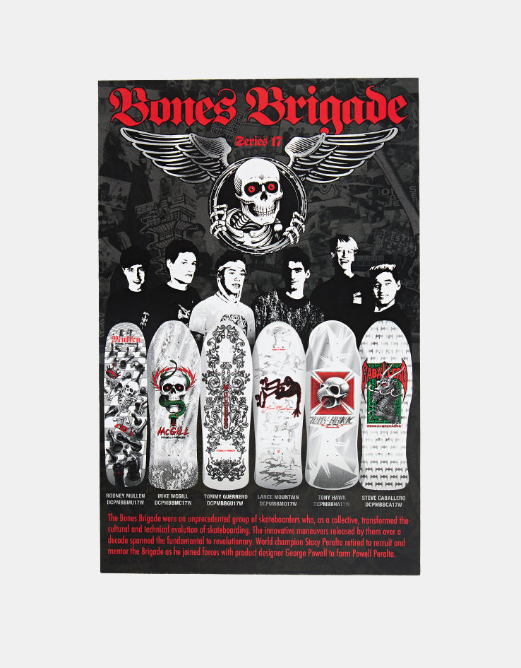 Powell Peralta McGill Bones Brigade S17 Skateboard Deck - 10"