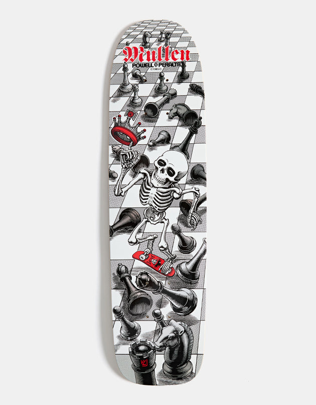 Powell Peralta Mullen Bones Brigade S17 Skateboard Deck - 7.4"