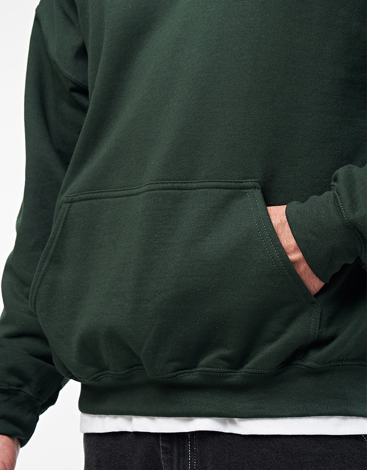 Thrasher Wet Paint Pullover Hoodie - Forest Green