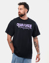 Thrasher Wet Paint T-Shirt - Black