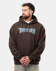 Thrasher Cruisin' Pullover Hoodie - Dark Chocolate