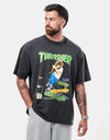 Thrasher February 1987 Vintage T-Shirt - Black