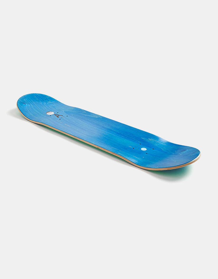 April OG Logo Blue Green Skateboard Deck - 8.25"