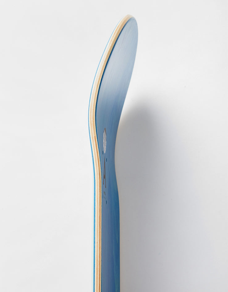 April OG Logo Blue Green Skateboard Deck - 8.25"
