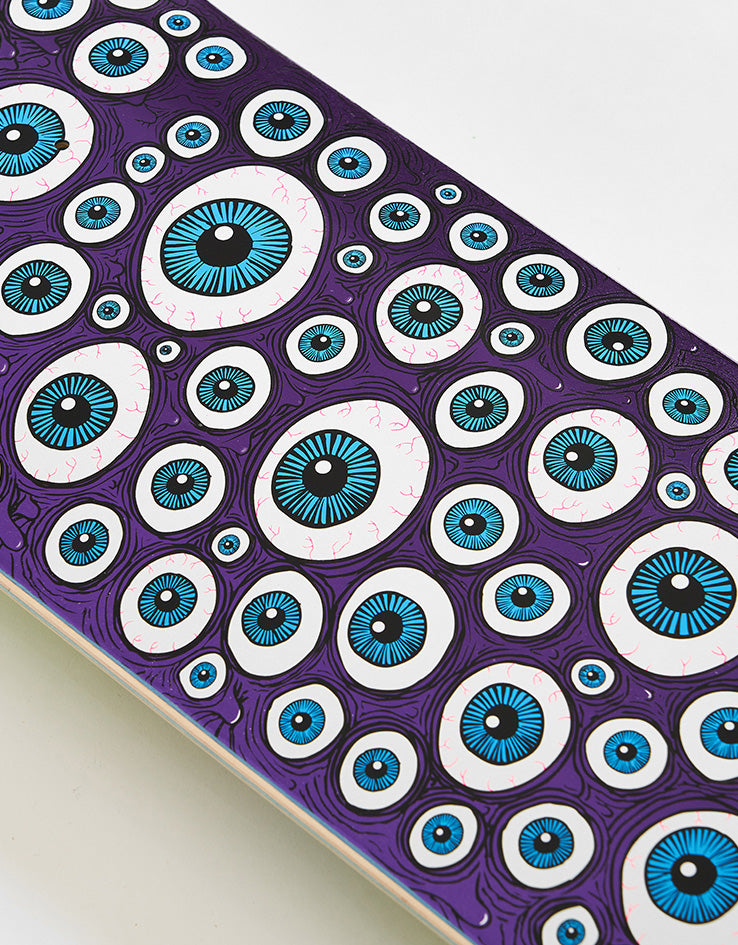 Heroin Dalton Eyes Skateboard Deck - 8.625”