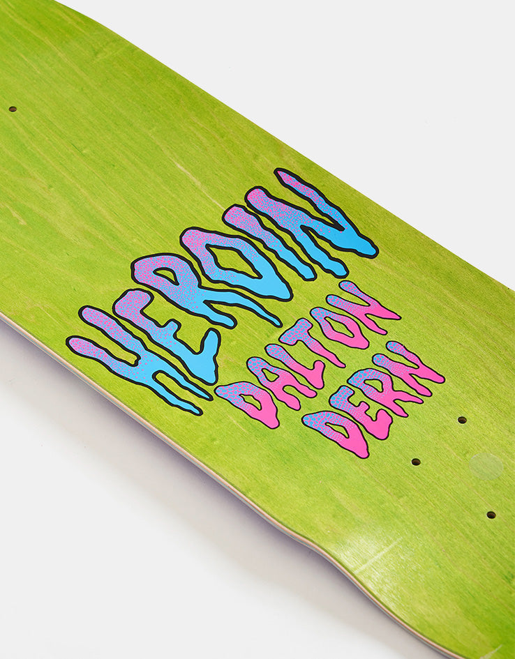 Heroin Dalton Eyes Skateboard Deck - 8.625”