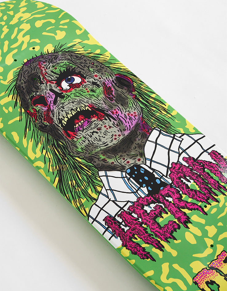 Heroin Dead Dave Dead Head Skateboard Deck - 10.1”