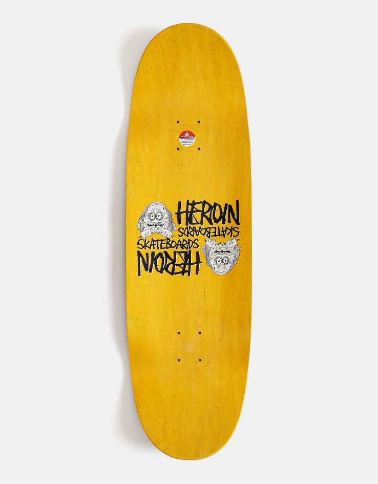 Heroin Auntie Razor Egg Skateboard Deck - 9.75”