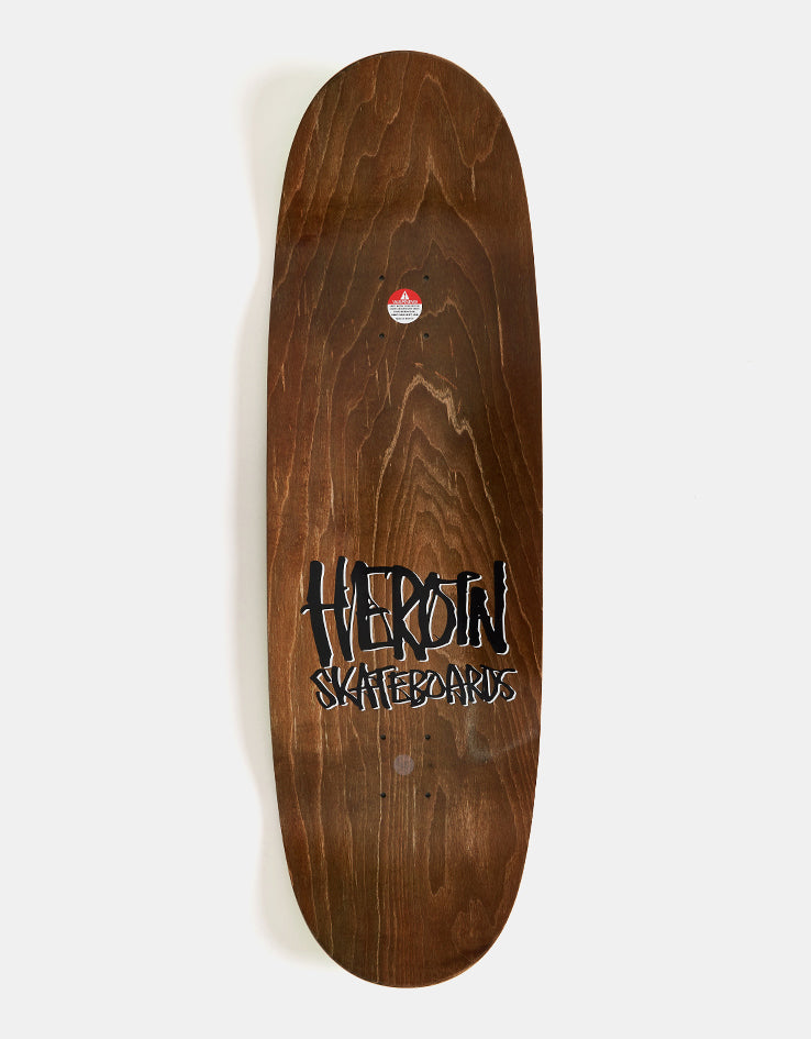 Heroin Space Egg III Skateboard Deck - 10”