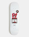 Magenta Fred Gall Guest Skateboard Deck - 8.25"