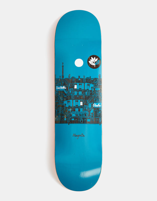 Magenta Valls & Fox Rooftop Series Skateboard Deck - 8.25"