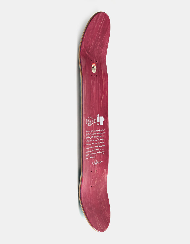 Real Hayley Pieces TRUE FIT Skateboard Deck - 8.25"