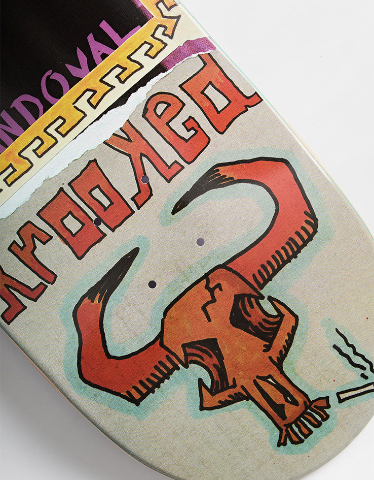 Krooked Sandoval Gun Slinger Skateboard Deck - 9.02"