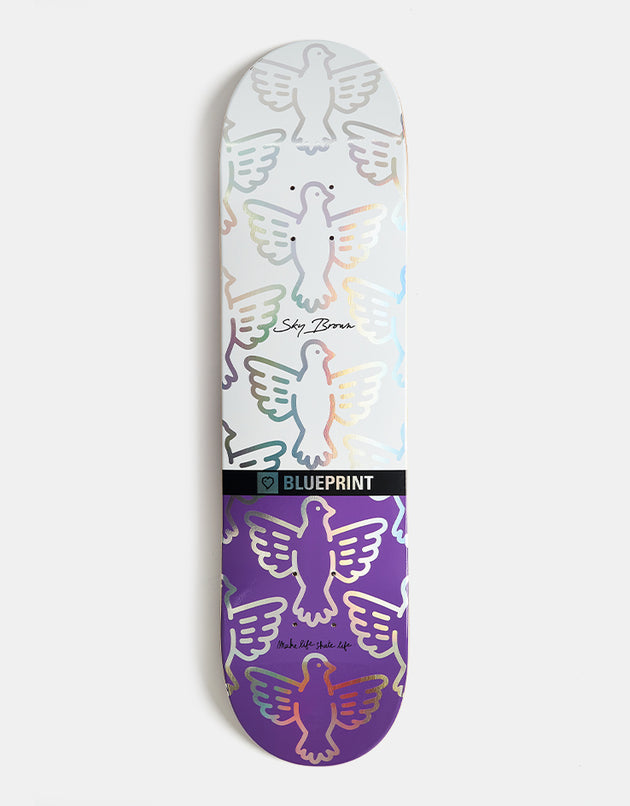 Blueprint x Sky Brown x MLSL Bird Skateboard Deck - 8"