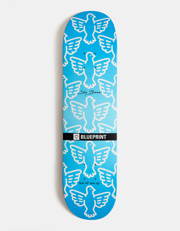 Blueprint x Sky Brown x MLSL Bird Skateboard Deck - 8.25"