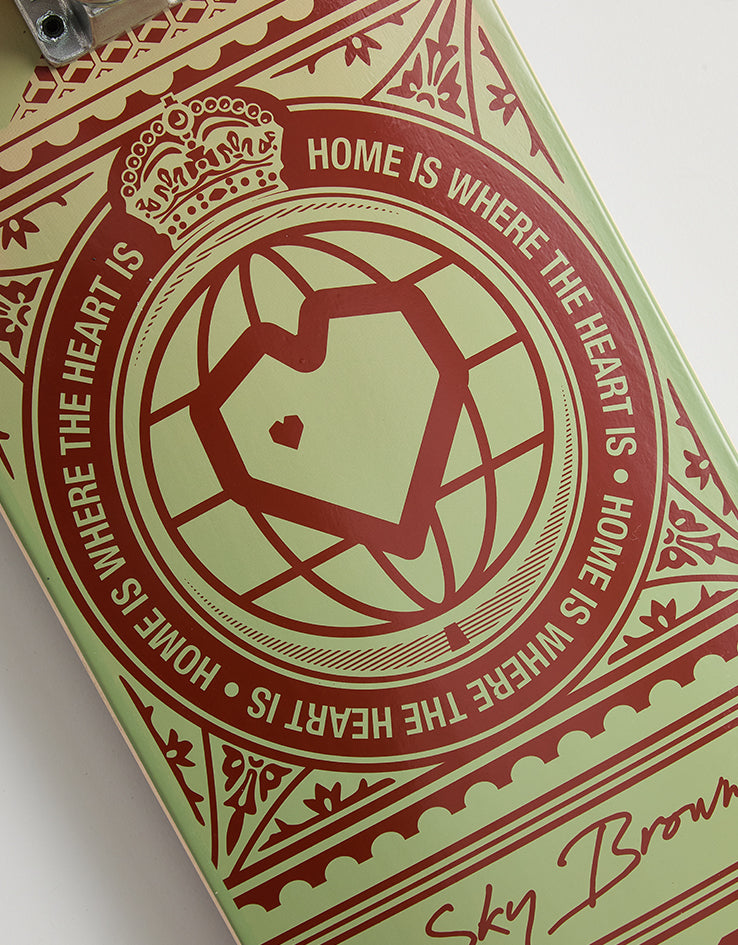 Blueprint x Sky Brown x MLSL Home Heart Complete Skateboard - 8"