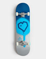 Blueprint Spray Heart Complete Skateboard - 8.5"