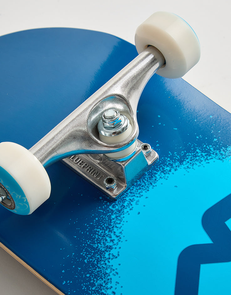 Blueprint Spray Heart Complete Skateboard - 8.5"