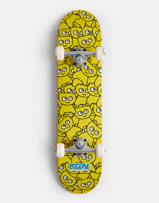 Meow Sticker Pile Complete Skateboard - 6.75"