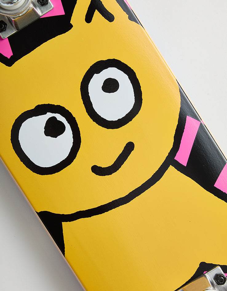 Meow Big Cat Checker Twist Complete Skateboard - 6.5"