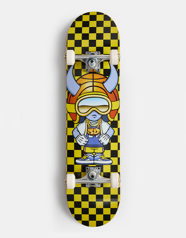 Speed Demons Baller Checkered Complete Skateboard - 7.75"